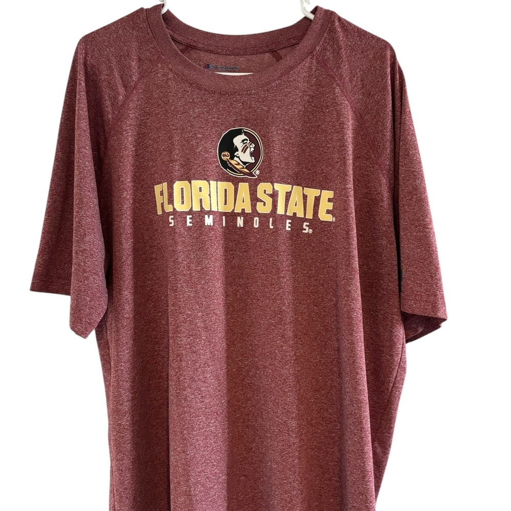 Champion Men’s Burgundy Florida State Seminoles Tee Size XL